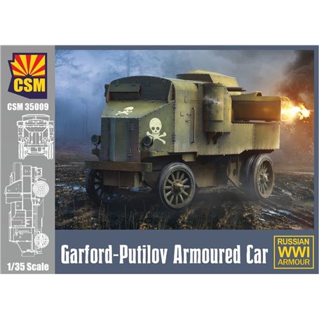 Copper State Models 35009 Garford-Putilov Armoured Car Russian WWI Armour