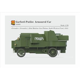 Copper State Models 35009 Garford-Putilov Armoured Car Russian WWI Armour