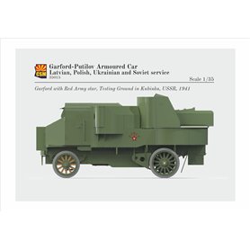 Copper State Models 35015 Garford-Putilov Armoured Car Latvian, Polish, Ukrainian, Soviet Service Russian WWI Armour