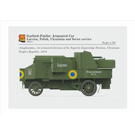 Copper State Models 35015 Garford-Putilov Armoured Car Latvian, Polish, Ukrainian, Soviet Service Russian WWI Armour
