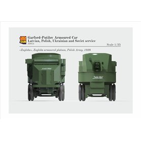 Copper State Models 35015 Garford-Putilov Armoured Car Latvian, Polish, Ukrainian, Soviet Service Russian WWI Armour