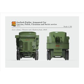 Copper State Models 35015 Garford-Putilov Armoured Car Latvian, Polish, Ukrainian, Soviet Service Russian WWI Armour
