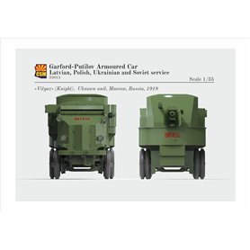 Copper State Models 35015 Garford-Putilov Armoured Car Latvian, Polish, Ukrainian, Soviet Service Russian WWI Armour