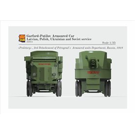 Copper State Models 35015 Garford-Putilov Armoured Car Latvian, Polish, Ukrainian, Soviet Service Russian WWI Armour
