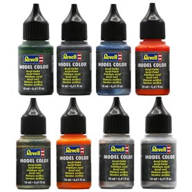 Revell 36202 Zestaw farb akrylowych MODEL COLOR SET - SPORTSCAR (8 x 18 ml)