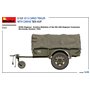 Mini Art 1:35 G-518 US 1T CARGO TRAILER W/CANVAS BEN HUR