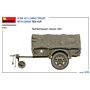 Mini Art 1:35 G-518 US 1T CARGO TRAILER W/CANVAS BEN HUR