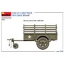 Mini Art 1:35 G-518 US 1T CARGO TRAILER W/CANVAS BEN HUR