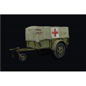 Mini Art 1:35 G-518 US 1T CARGO TRAILER W/CANVAS BEN HUR