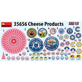 Mini Art 1:35 Cheese Products
