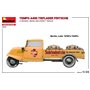 Mini Art 1:35 Tempo A400 Tieflader Pritsche - 3-WHEEL BEER DELIVERY TRACK