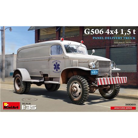 Mini Art 38083 G506 4x4 1,5t Panel Delivery Truck