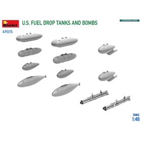 Mini Art 49015 U.S. Fuel Drop Tanks and Bombs