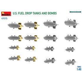 Mini Art 49015 U.S. Fuel Drop Tanks and Bombs