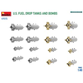 Mini Art 49015 U.S. Fuel Drop Tanks and Bombs