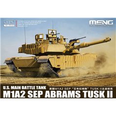 Meng 1:72 M1A2 SEP Abrams Tusk II - US MAIN BATTLE TANK 