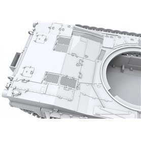 Meng 1:72 M1A2 SEP Abrams Tusk II - US MAIN BATTLE TANK