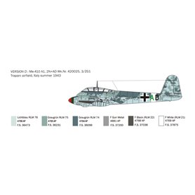 Italeri 1:72 Messerschmitt Me-410 A-1 Hornisse