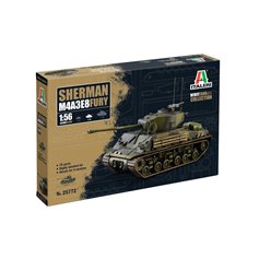 Italeri 1:56 Sherman M4A3E8 FURY 