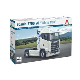 Italeri 1:24 Scania 770S V8 - WHITE CAB