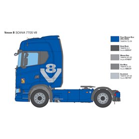 Italeri 1:24 Scania 770S V8 - WHITE CAB