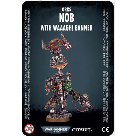 Orks Nob With Waaagh! Banner