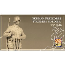 Copper State Models F35-046 German Freikorps Standing Soldier