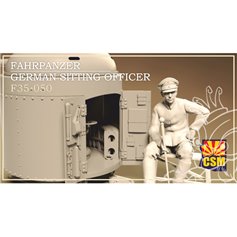 Copper State Models 1:35 FAHRPANZER - GERMAN SITTING OFFICER 