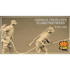 Copper State Models 1:35 GERMAN FREIKORPS - FLAMETHROWERS