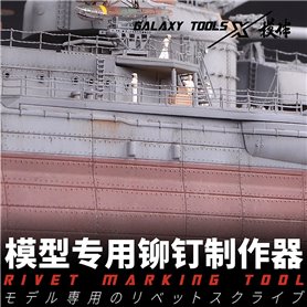 Galaxy Tools Mini Rivet Tool 0,75 mm / 0,65 mm / 0,55 mm (3 pcs)