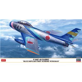 Hasegawa 07526 F-86F-40 Sabre 'Blue Impulse First Scheme Wingman'