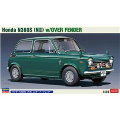 Hasegawa 1:24 Honda N360S (N II) W/OVER FENDER - LIMITED EDITION
