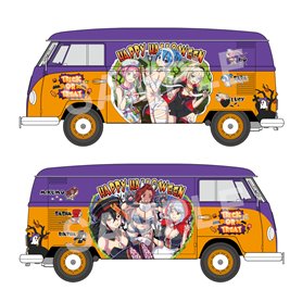 Hasegawa SP573-52373 Volkswagen Type 2 Delivery Van "Egg Girls Happy Halloween"