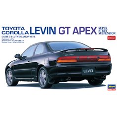 Hasegawa 1:24 Toyota Corolla Levin GT Apex - SUPER STRUT SUSPENSION - LIMITED EDITION 