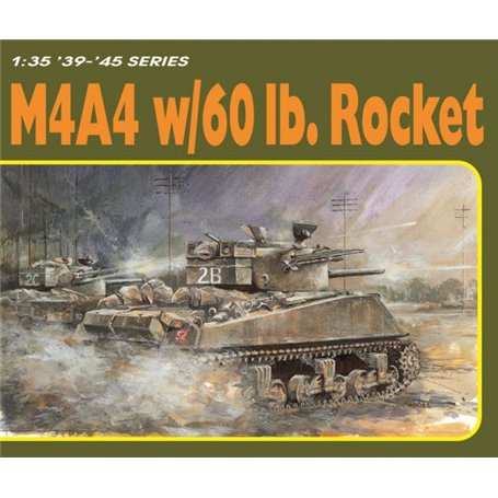 Dragon 1:35 M4A4 W/60 MB. ROCKET