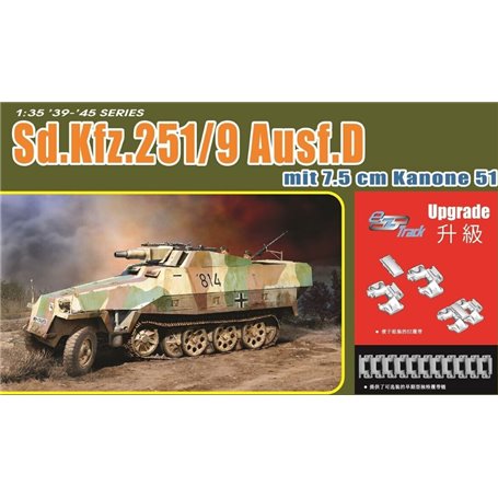 Dragon 6863 Sd.Kfz. 251/9 Ausf. D mit 7,5 cm Kanone 51 1/35