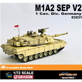 Dragon Armor 63231 M1A2 SEP V2 1 Cav. Div. Germany 1/72