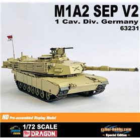 Dragon Armor 63231 M1A2 SEP V2 1 Cav. Div. Germany 1/72