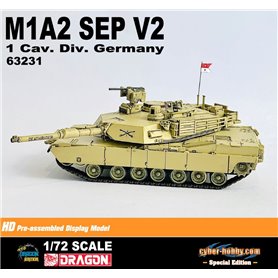Dragon Armor 63231 M1A2 SEP V2 1 Cav. Div. Germany 1/72