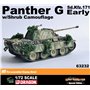 Dragon ARMOR 1:72 Pz.Kpfw.V Panther Ausf.G - EARLY W/SHRUB CAMOUFLAGE