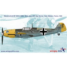 Wingsy Kits D5-10 German WWII Fighter Messerschmitt Bf 109 E-4 1/48