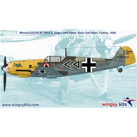 Wingsy Kits D5-10 German WWII Fighter Messerschmitt Bf 109 E-4 1/48