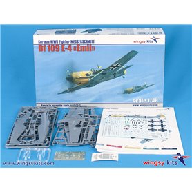 Wingsy Kits D5-10 German WWII Fighter Messerschmitt Bf 109 E-4 1/48