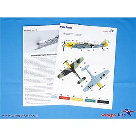 Wingsy Kits D5-10 German WWII Fighter Messerschmitt Bf 109 E-4 1/48