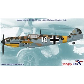 Wingsy Kits D5-11 German WWII Fighter Messerschmitt Bf 109 E-7 1/48