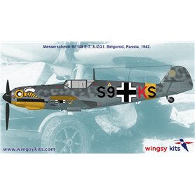 Wingsy Kits D5-11 German WWII Fighter Messerschmitt Bf 109 E-7 1/48