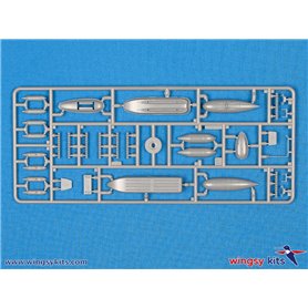 Wingsy Kits D5-11 German WWII Fighter Messerschmitt Bf 109 E-7 1/48