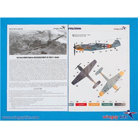 Wingsy Kits D5-11 German WWII Fighter Messerschmitt Bf 109 E-7 1/48