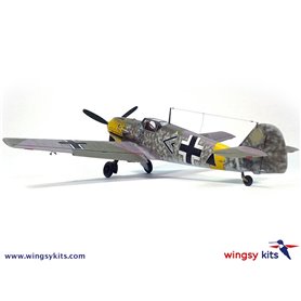 Wingsy Kits D5-11 German WWII Fighter Messerschmitt Bf 109 E-7 1/48