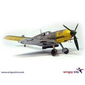 Wingsy Kits D5-11 German WWII Fighter Messerschmitt Bf 109 E-7 1/48